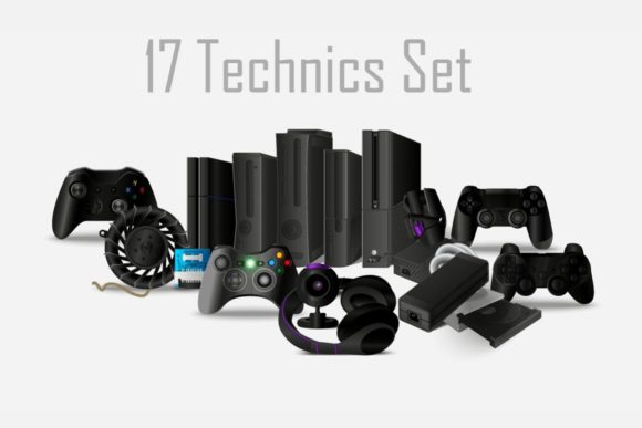 17 Technics Set: Modern Tech Design