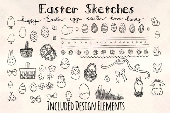 Easter Sketches: A Creative Resource for Every Designer